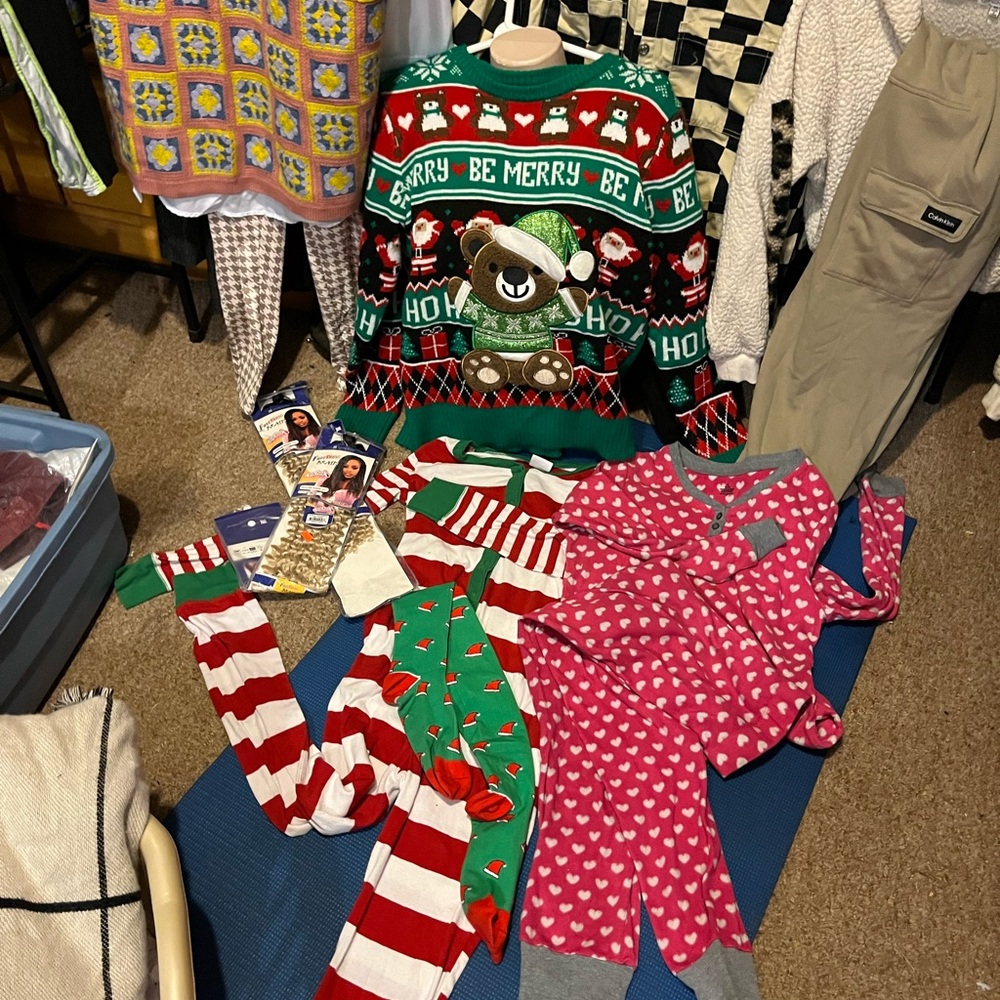 Festive Green Holiday Sweater